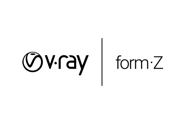 V Ray FormZ Logo B 600